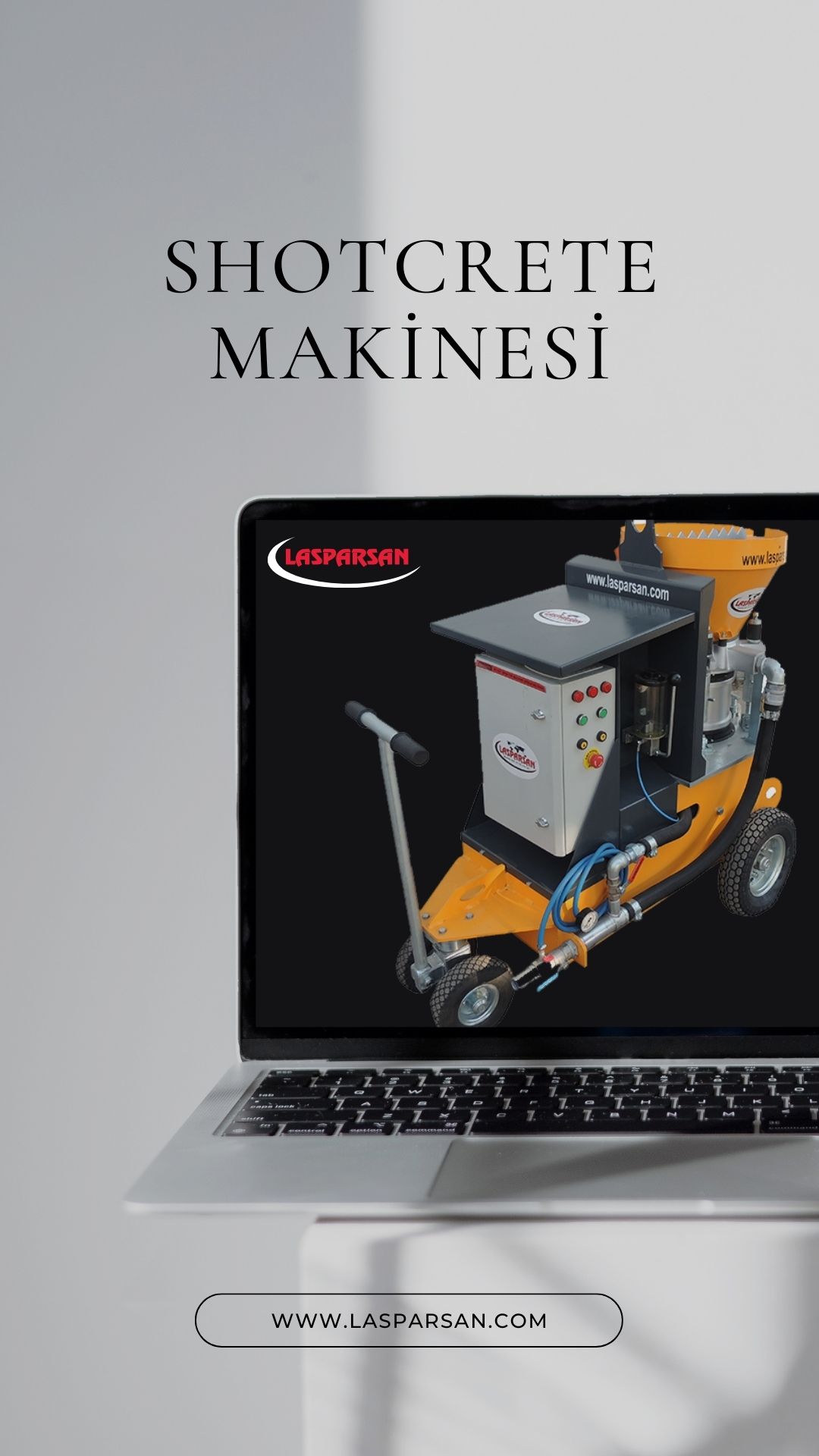 shotcrete makinesi