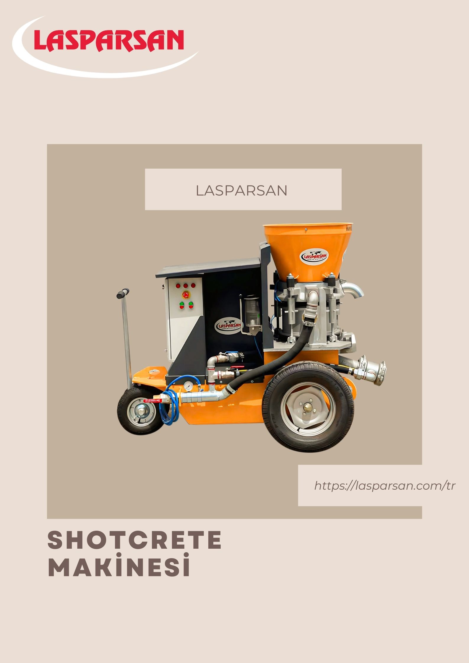 Shotcrete makinesi