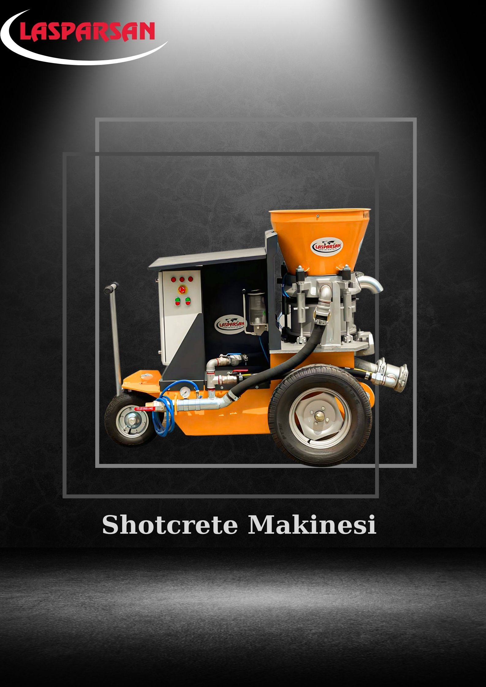 shotcrete makinesi