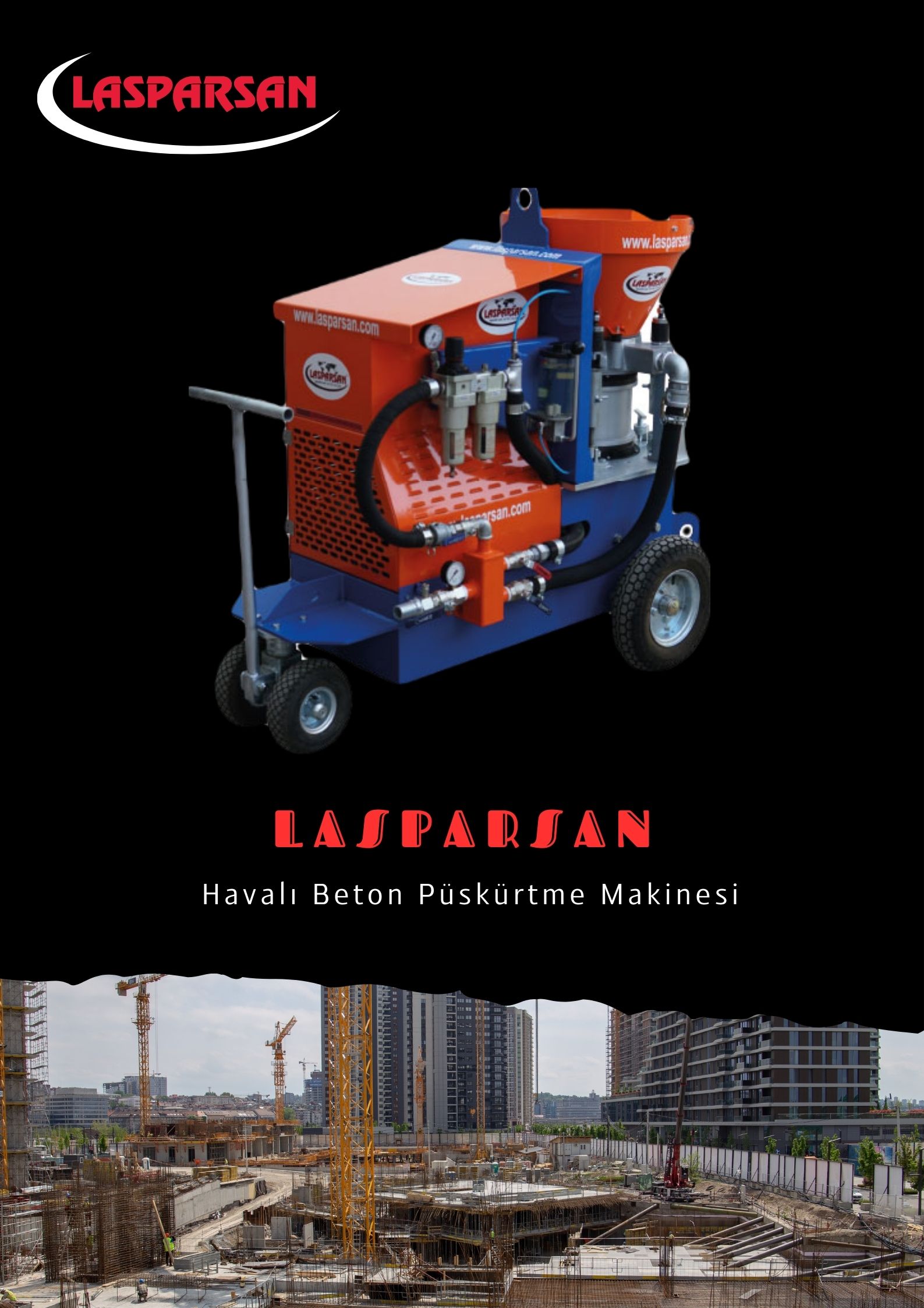 havalı beton püskürtme makinesi