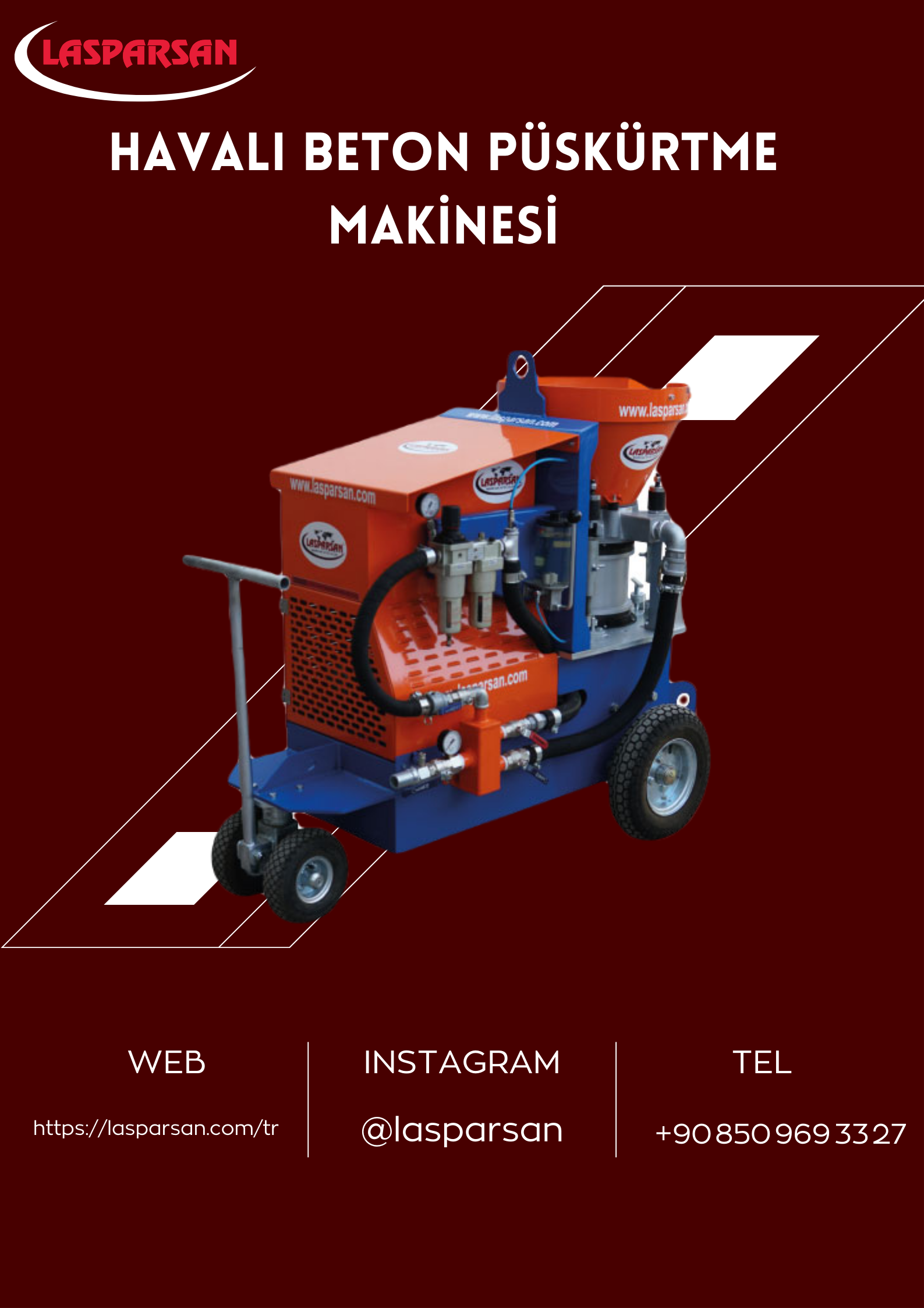 Havalı Beton Püskürtme Makinesi